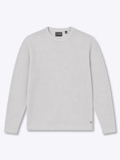 SoHo Ribbed Long Sleeve Crew Neck Tee | Vapor