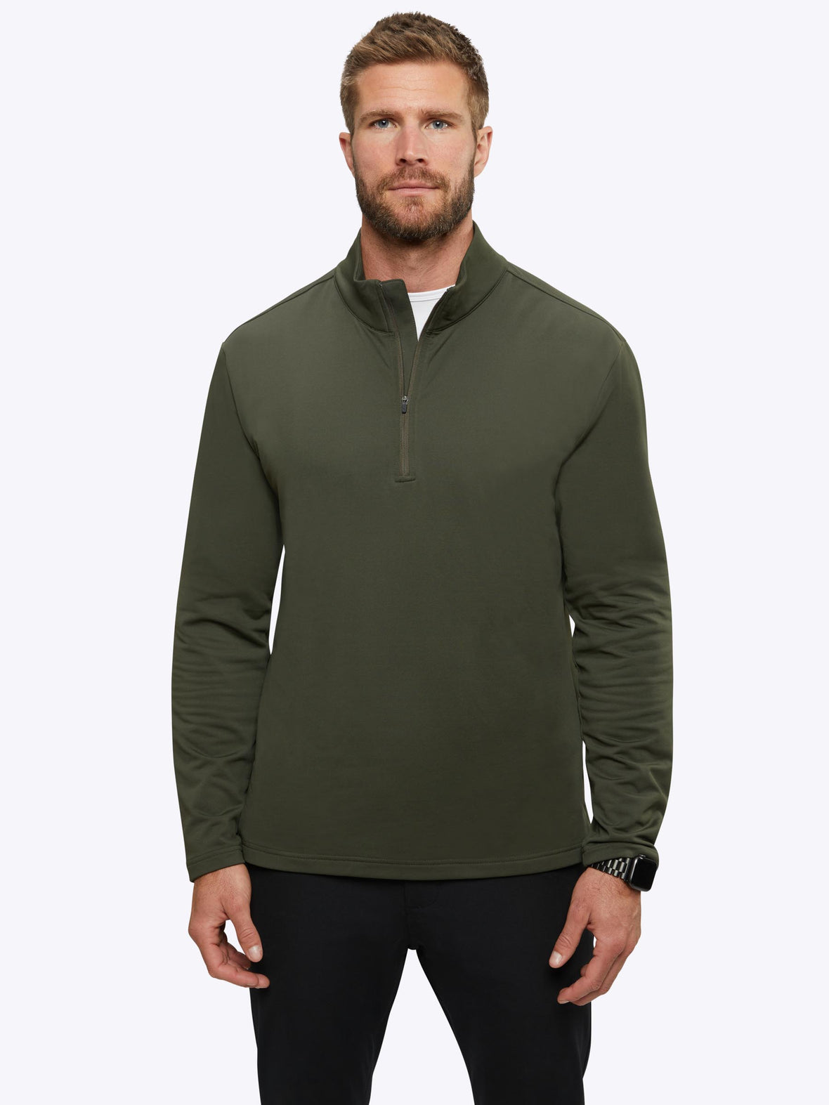 COZ Fleece Q-Zip | Forest Signature-Fit Fleece