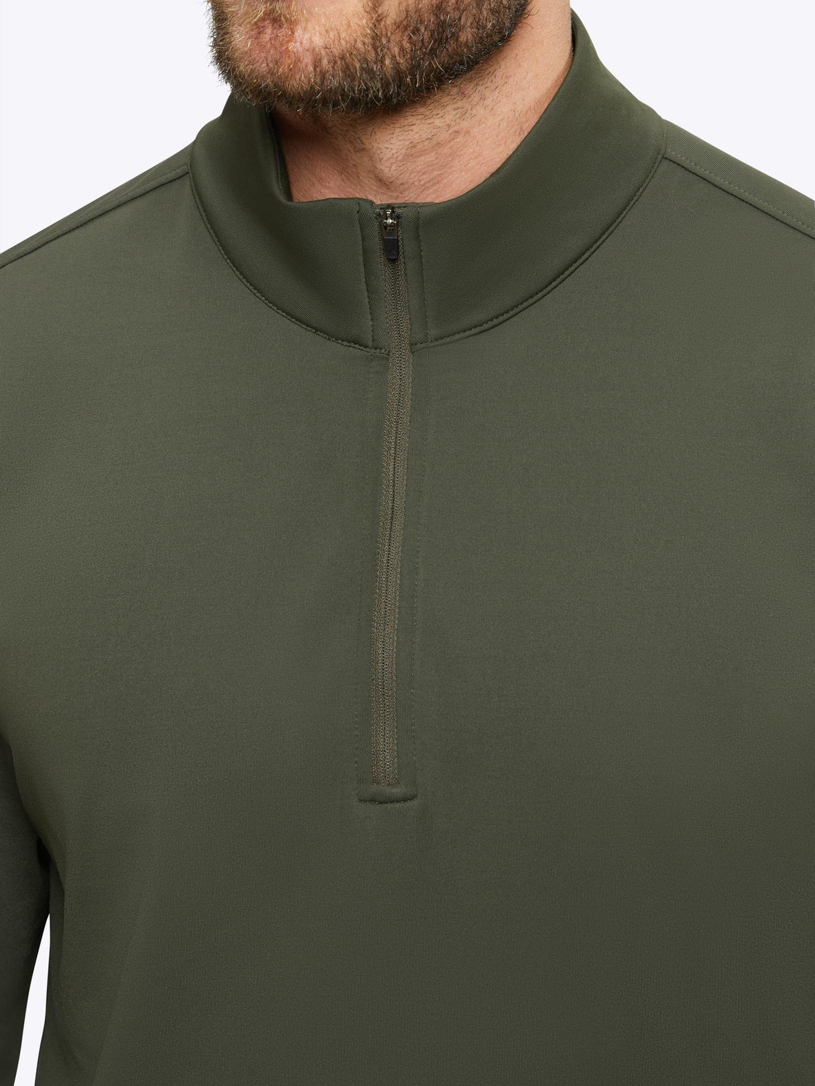 COZ Fleece Q-Zip | Forest Signature-Fit Fleece