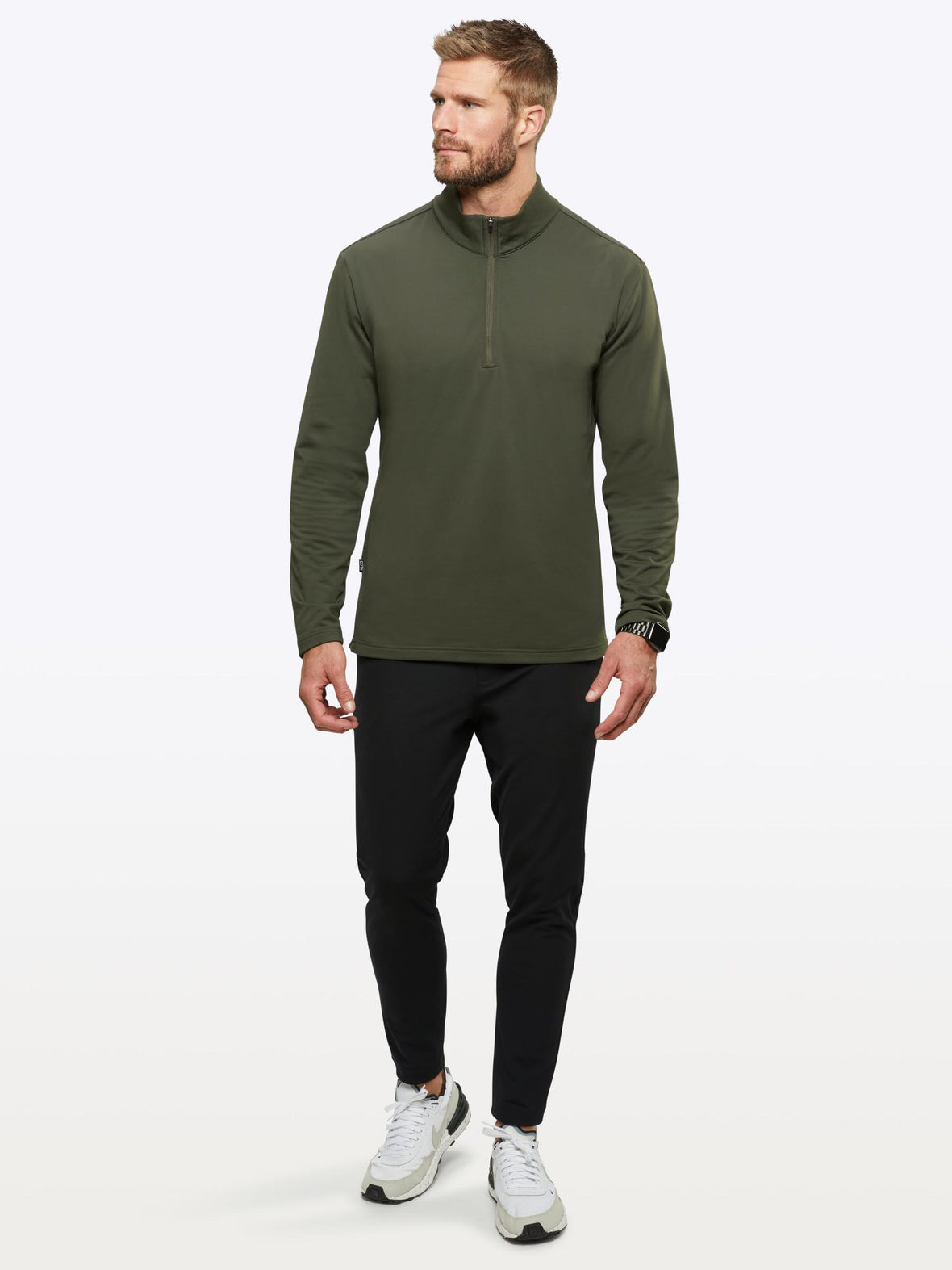 COZ Fleece Q-Zip | Forest Signature-Fit Fleece