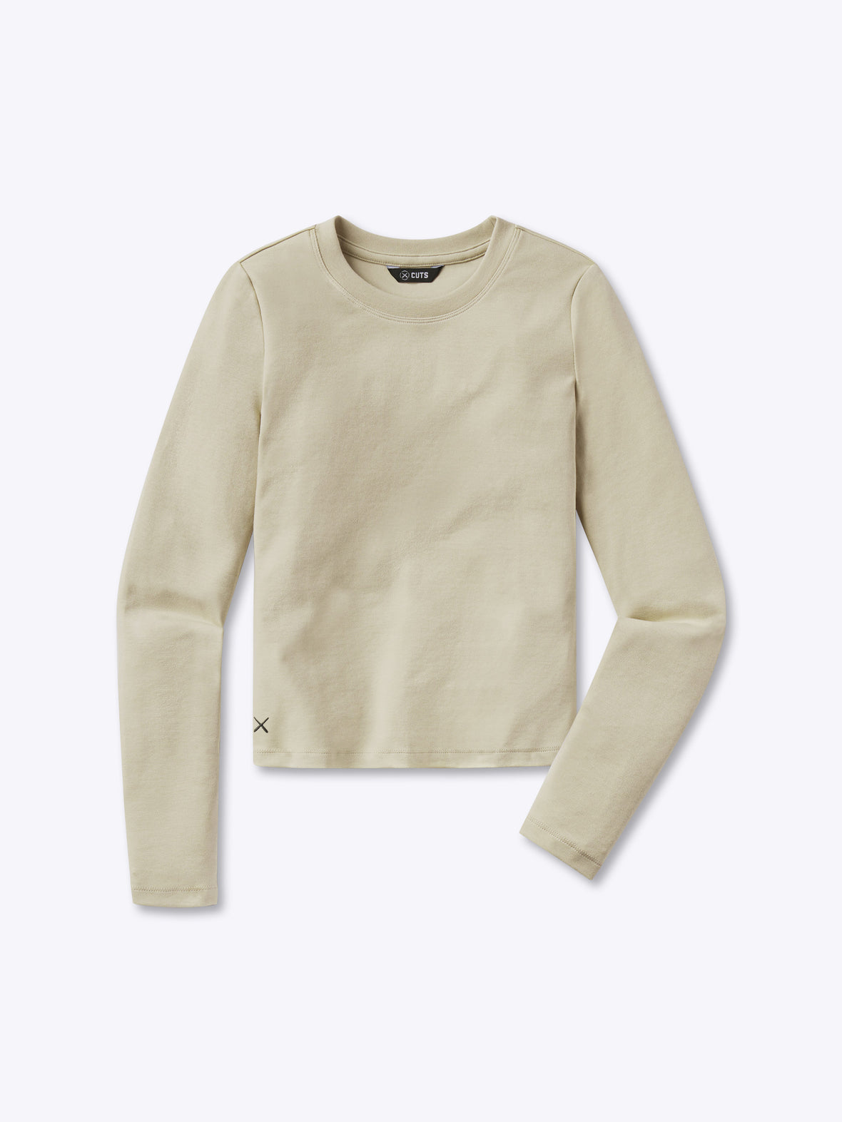 Long Sleeve Tomboy Tee | Fossil Slim-fit Tomboy™ Cotton