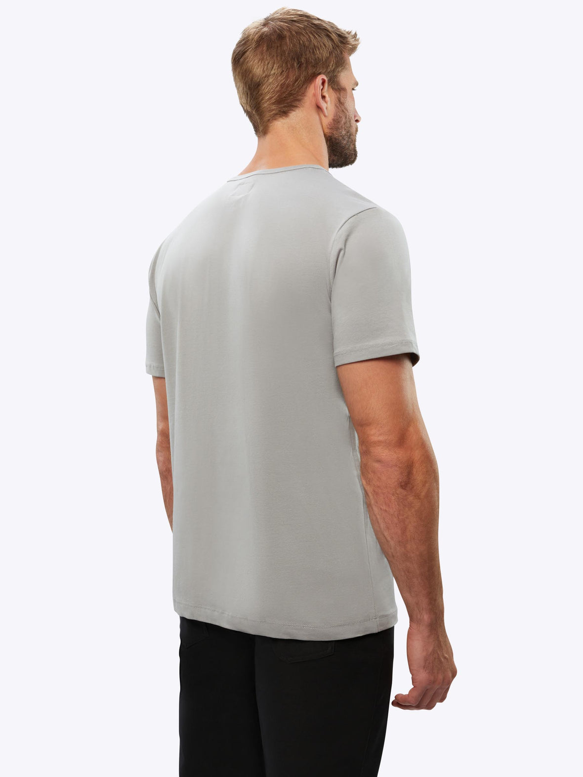 Branded Rival Tee Classic-fit | Granite Cotton PYCA