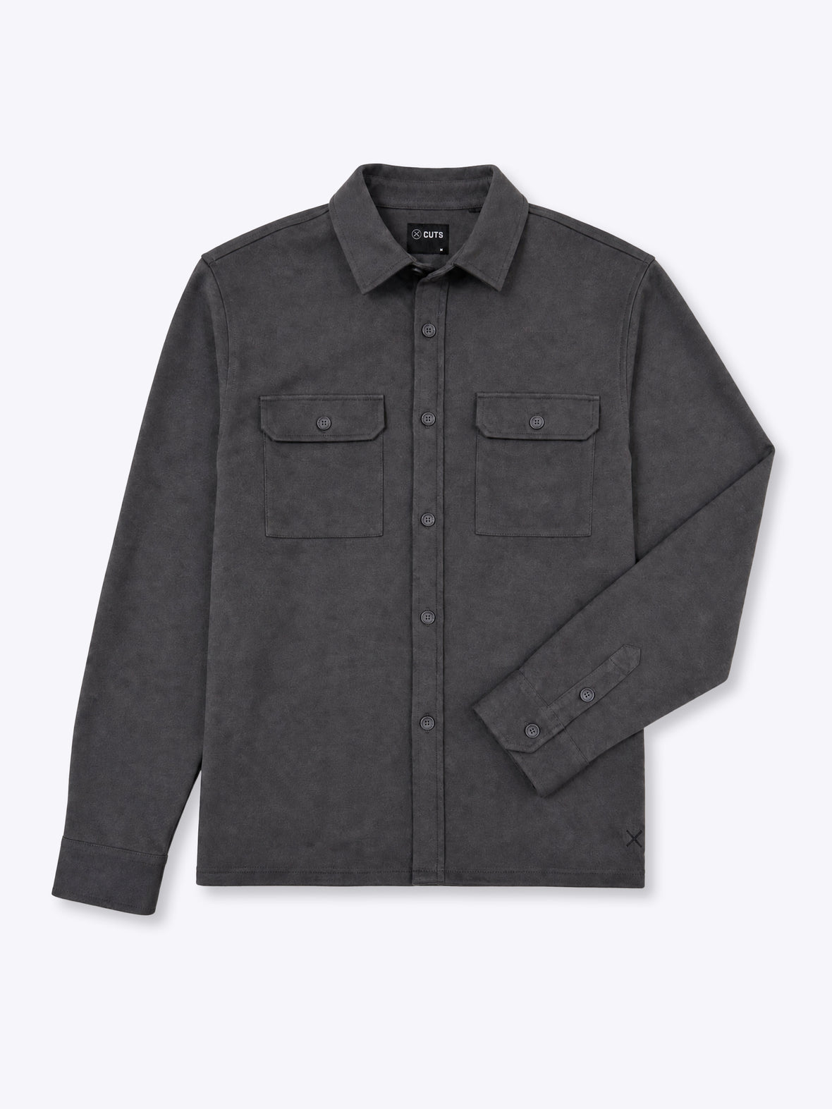 District Heavyweight Overshirt | Asphalt Classic-Fit