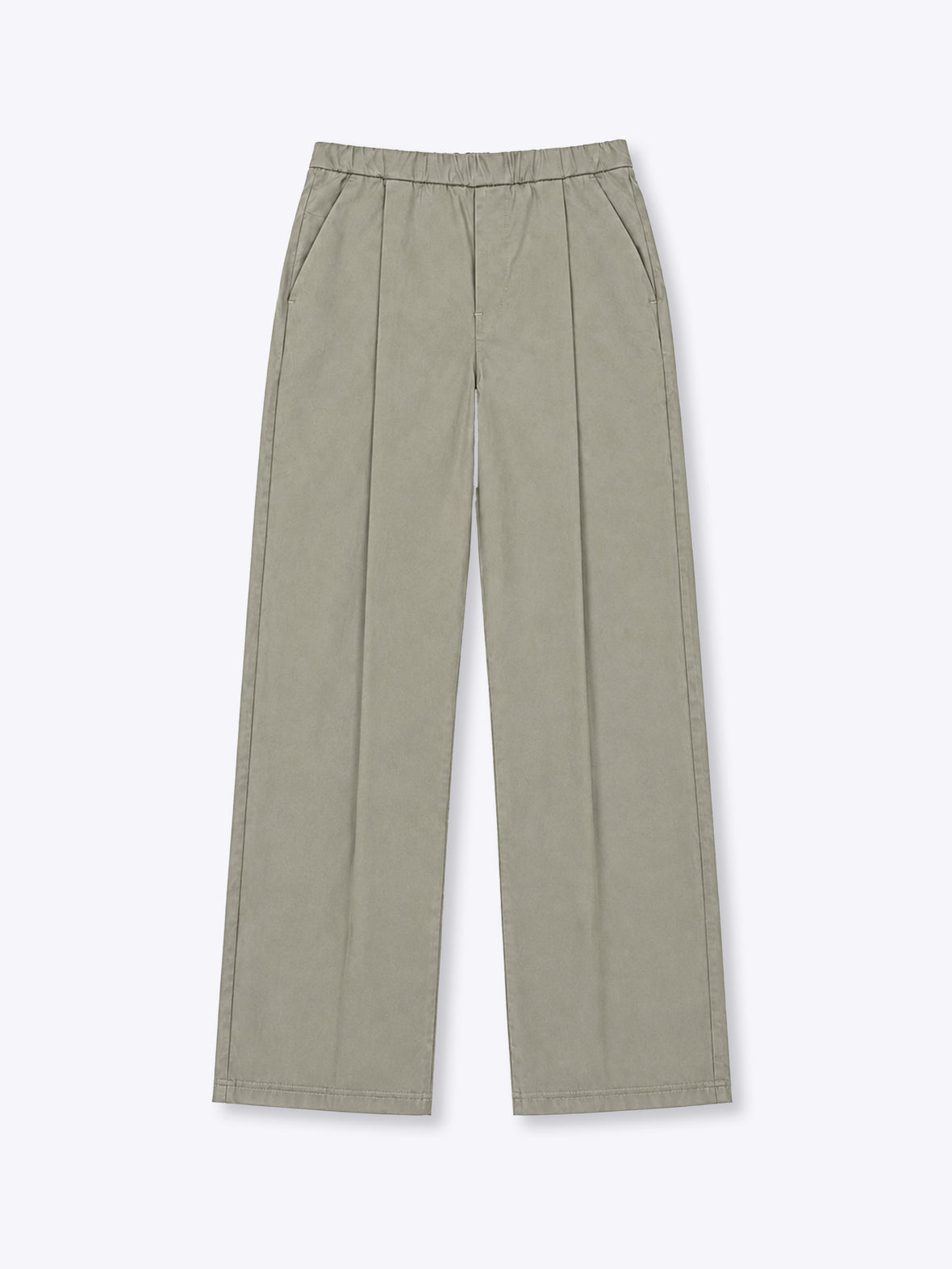 Foundation-Air Relaxed Pleated Trouser | Driftstone Relaxed-Fit