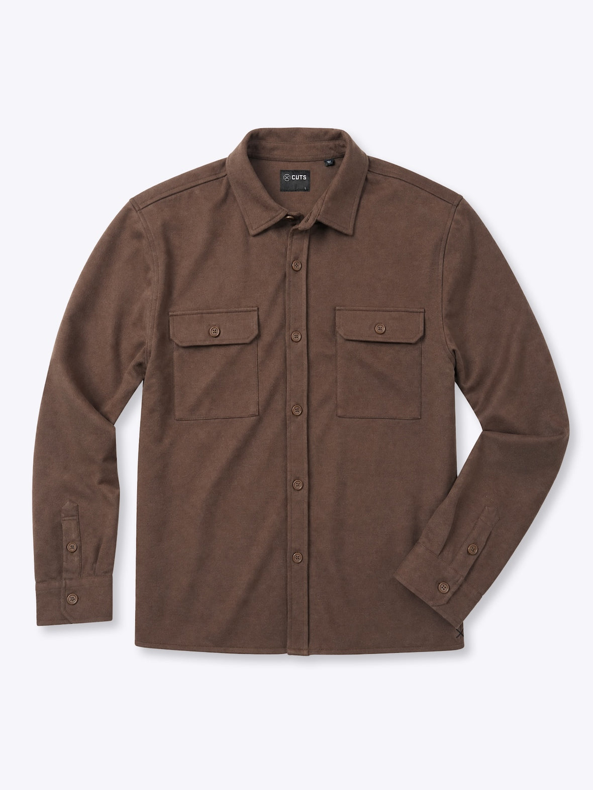 District Heavyweight Overshirt | Burnt Oak Classic-Fit