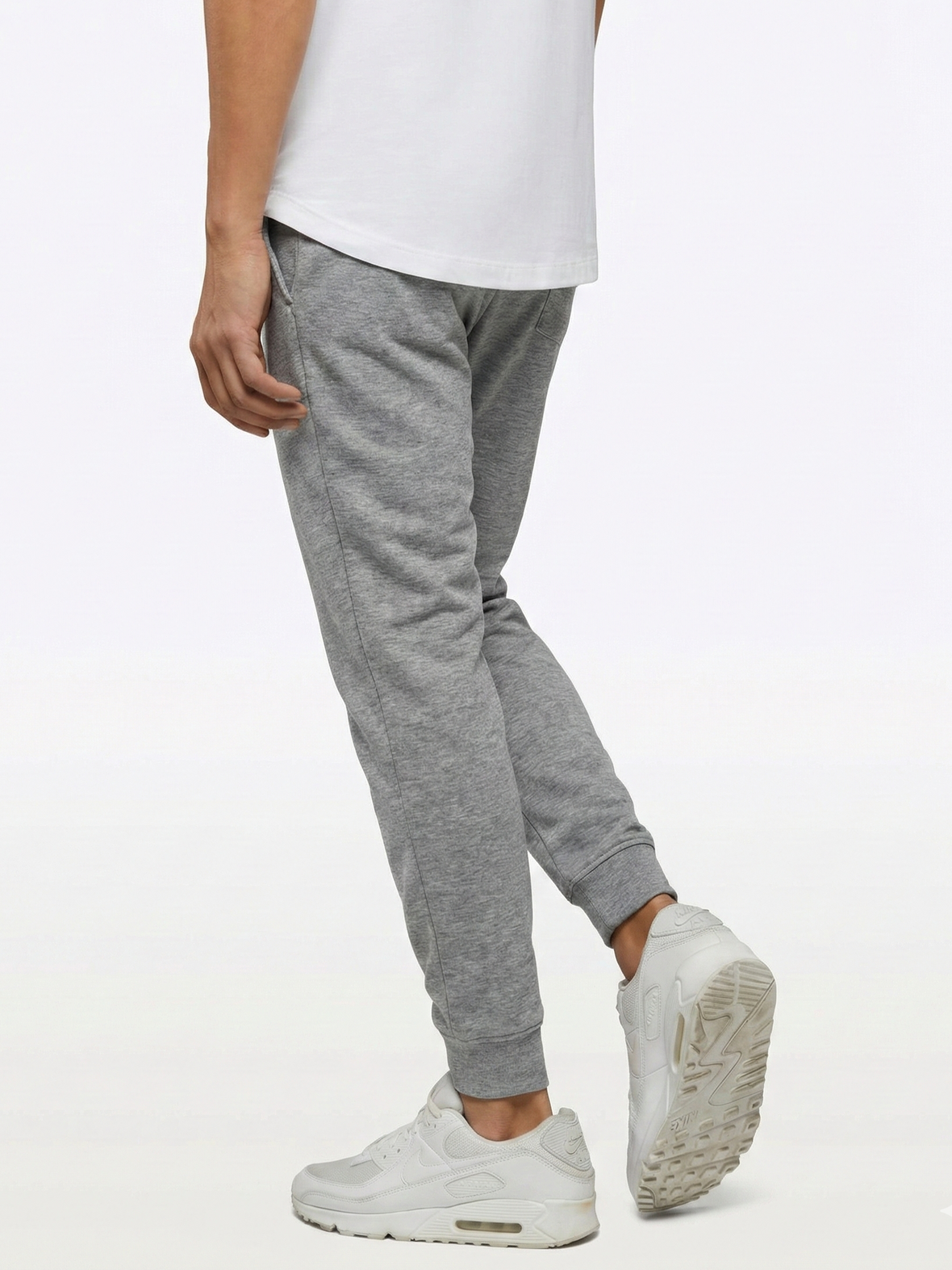Hyperloop Jogger | Heather Grey Slim-fit