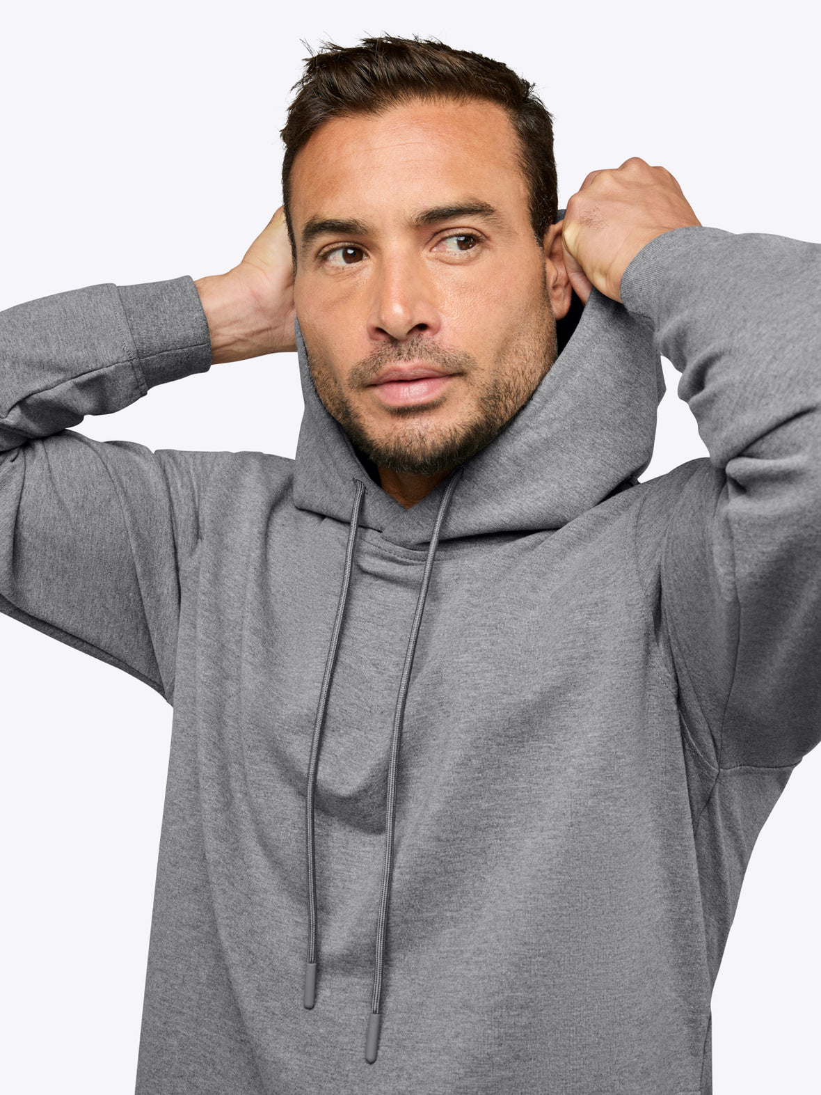 Hyperloop Hoodie | Heather Grey Signature-fit