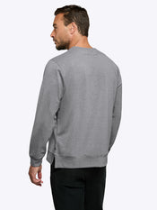 Hyperloop Pullover Split-Hem | Heather Grey Signature-fit
