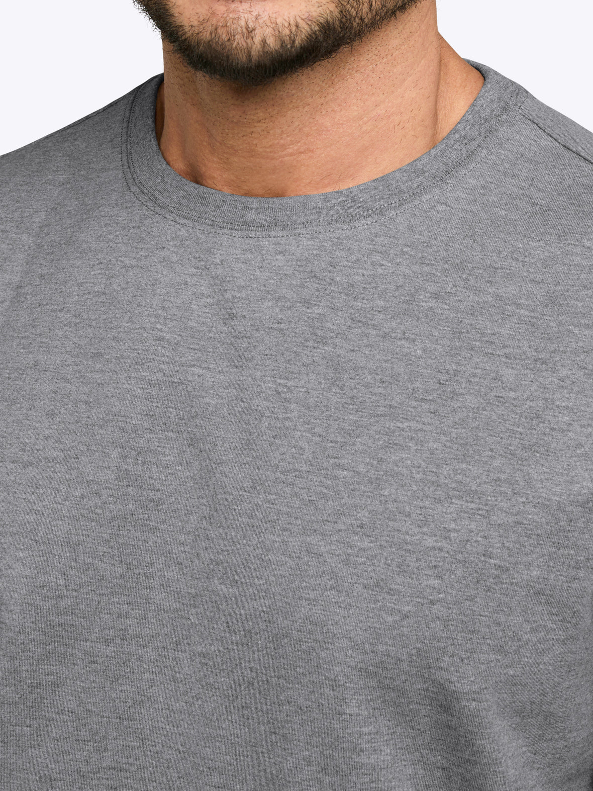 Hyperloop Pullover Split-Hem | Heather Grey Signature-fit