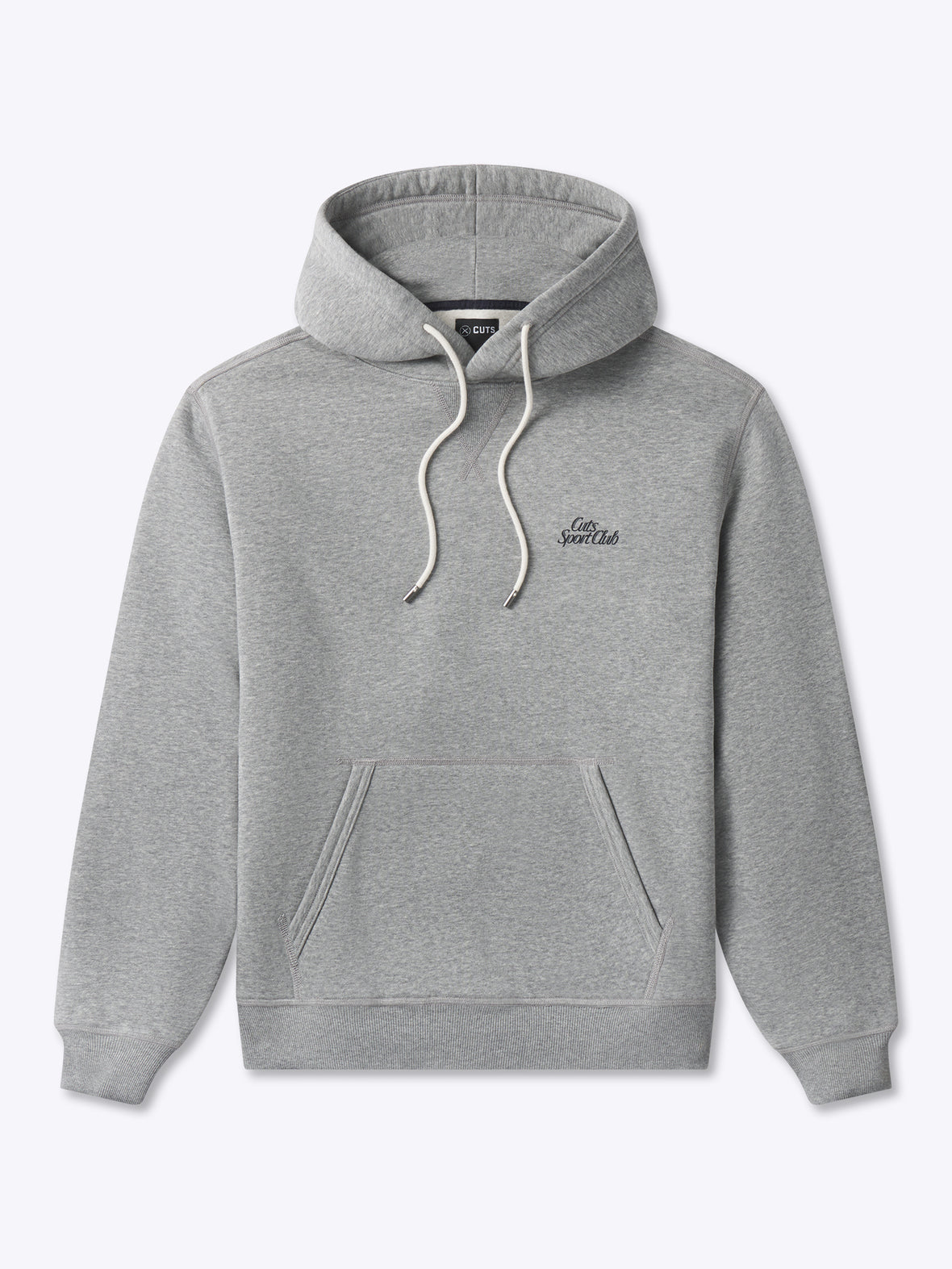 Sport Club Hoodie | Heather Grey Classic-Fit