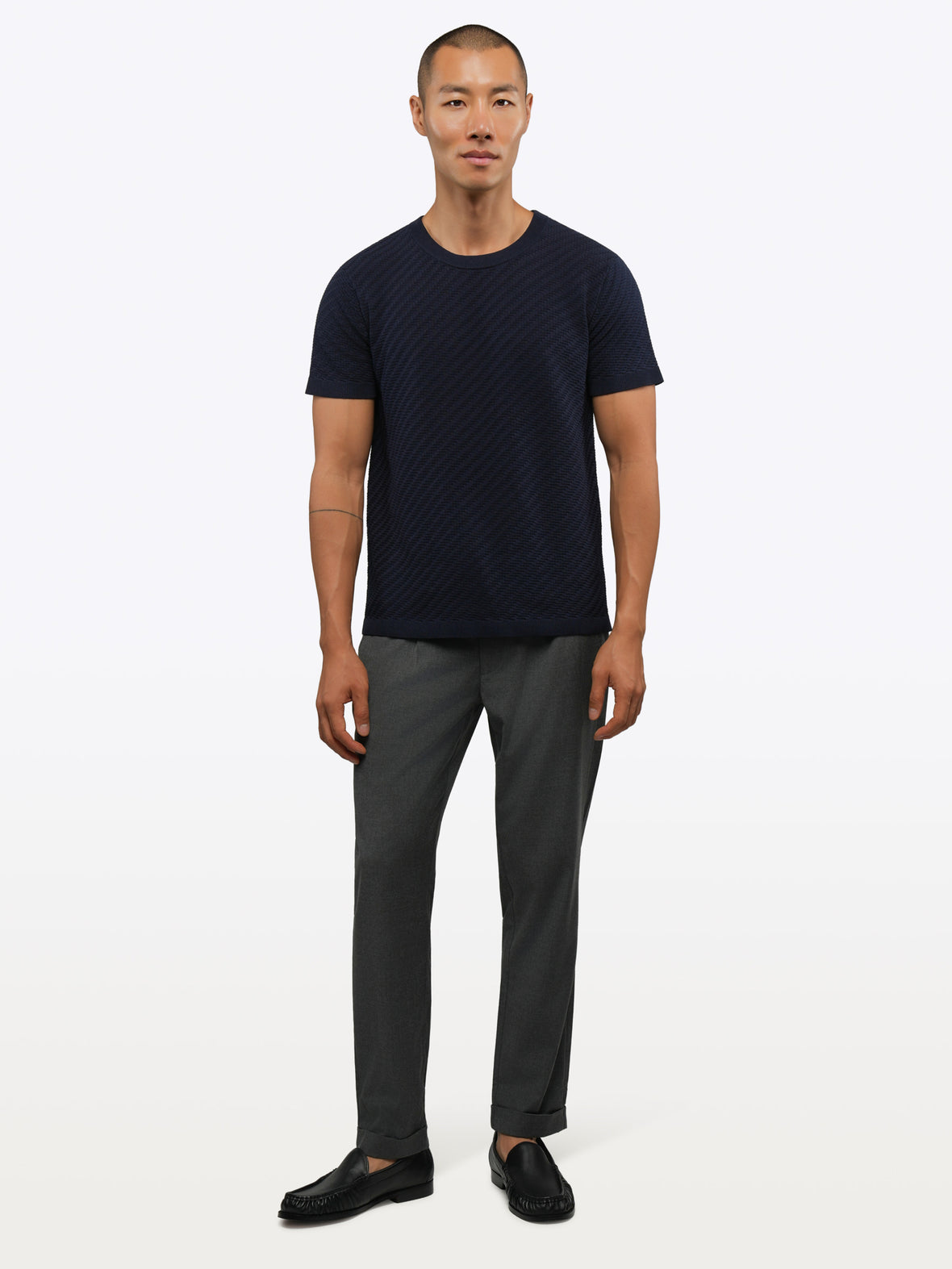 Soho Trouser | Heather Grey Classic-Fit