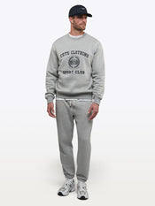 Sport Club Pullover | Heather Grey Classic-Fit