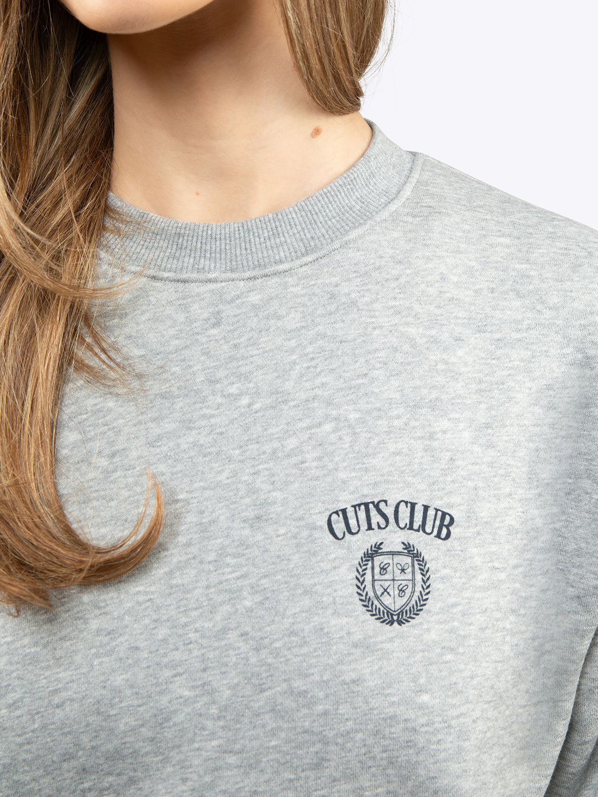 Sport Club Pullover | Heather Grey Classic-Fit