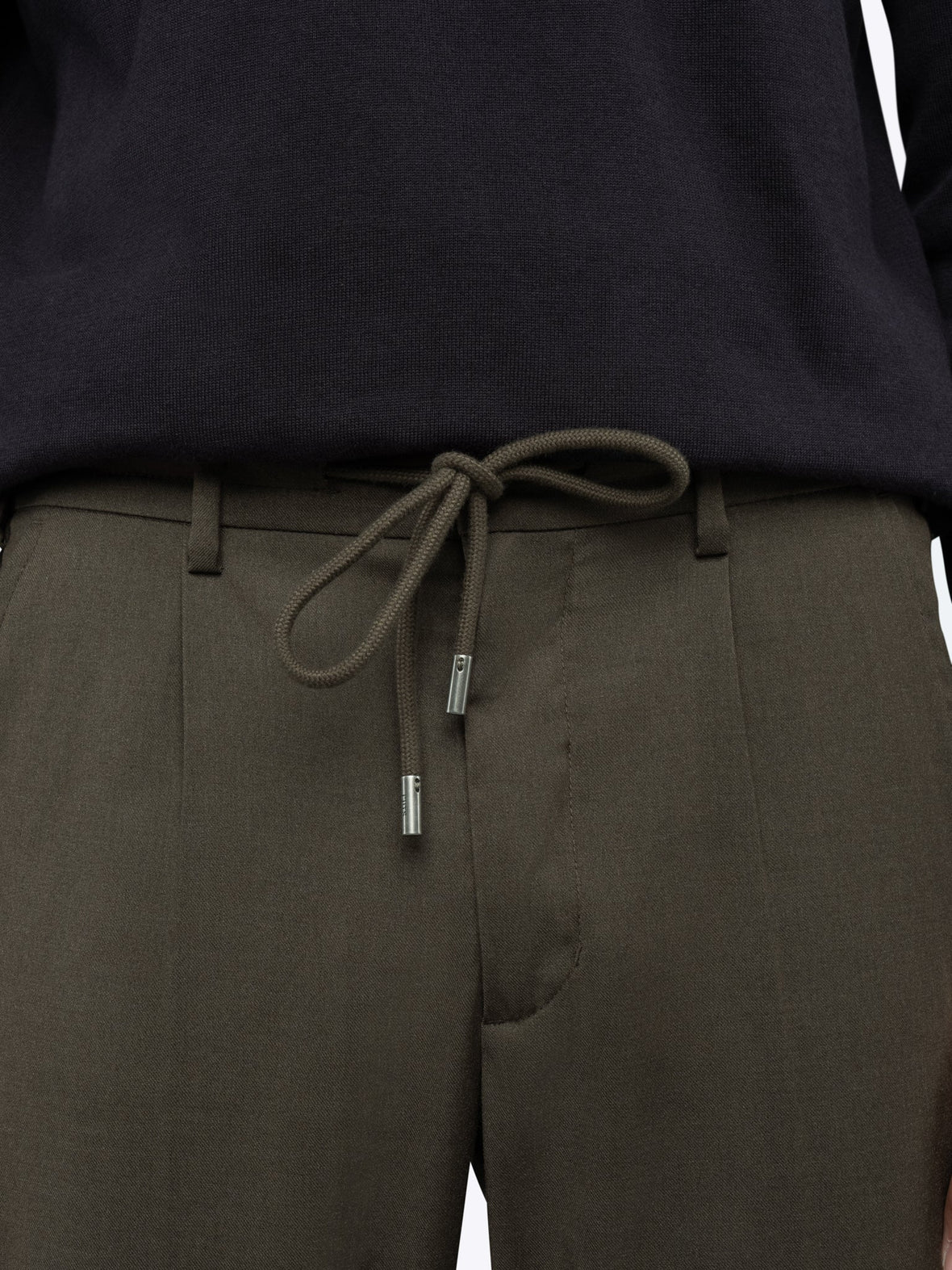 Riviera Tee + SoHo Trouser Fit Bundle – SoHo Trouser | Heather Olive Classic-fit