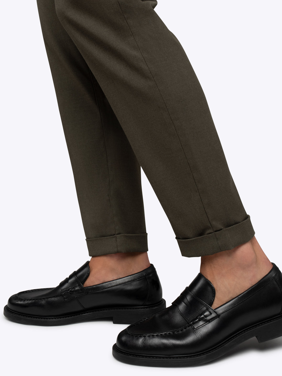 SoHo Trouser | Heather Olive Classic-fit
