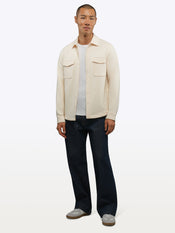 Hyperloop Overshirt | Ivory Signature-Fit
