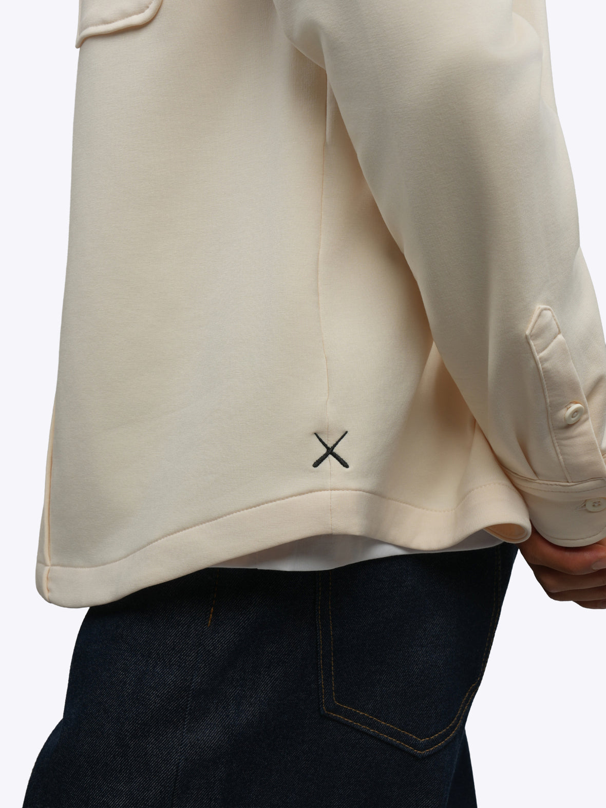 Hyperloop Overshirt | Ivory Signature-Fit