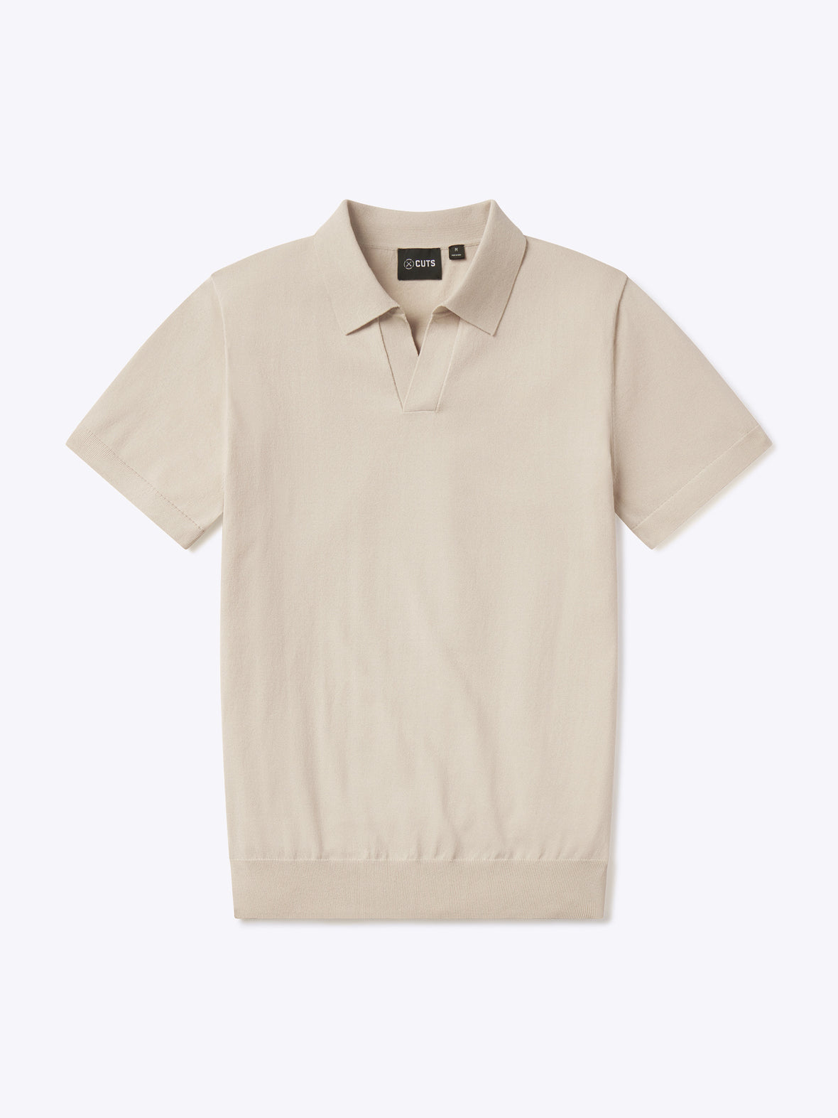 Riviera Knit Polo | Sand Dune Signature-Fit