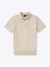 Riviera Knit Polo | Sand Dune Signature-Fit