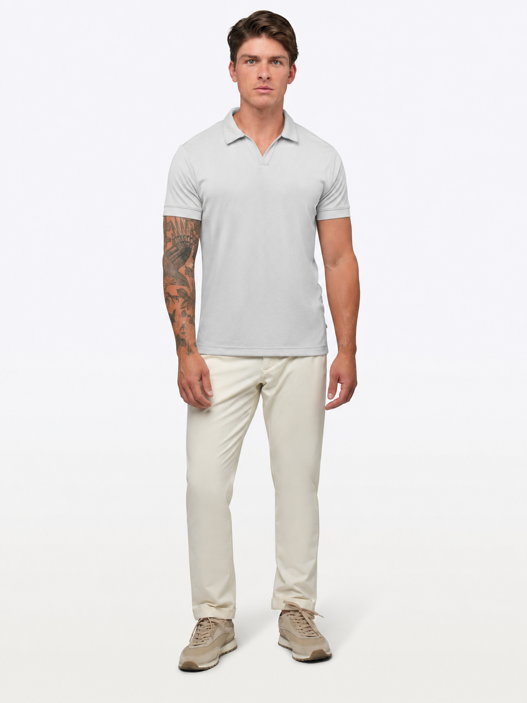 SoHo Ribbed Polo | Vapor Signature-Fit