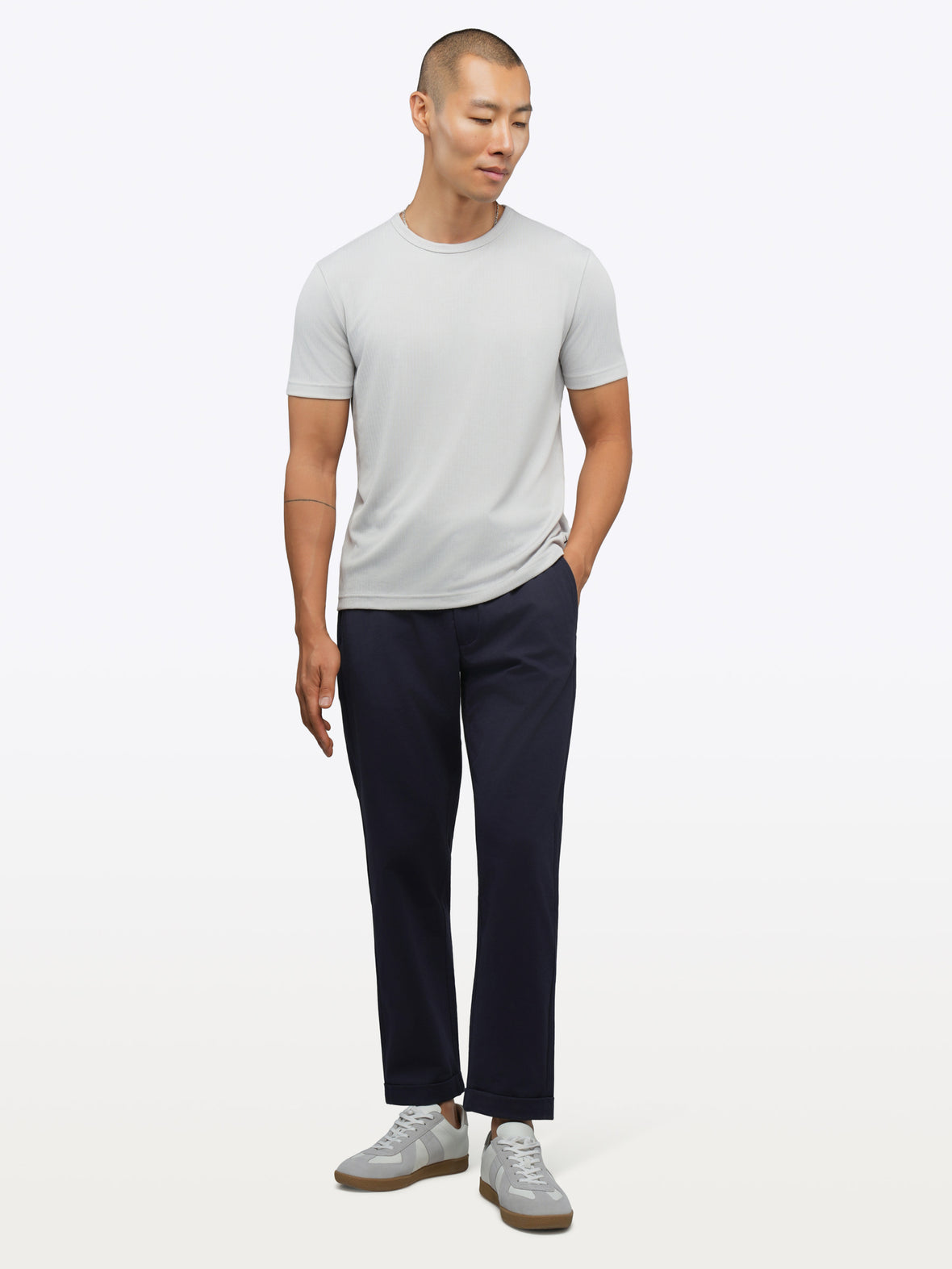 SoHo Trouser | Marine Navy Classic-fit