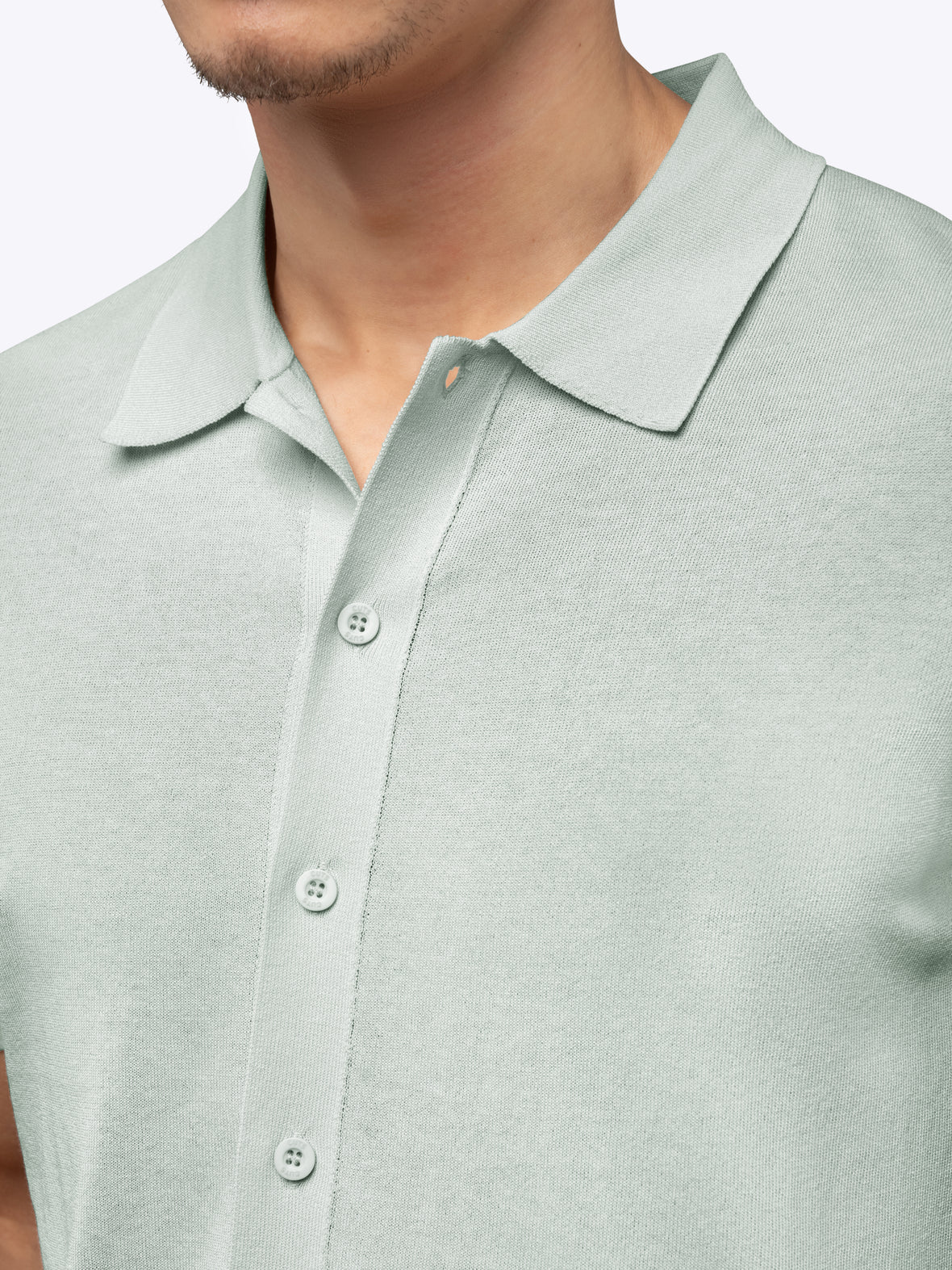Riviera Knit Button Up | Mercury Signature-Fit