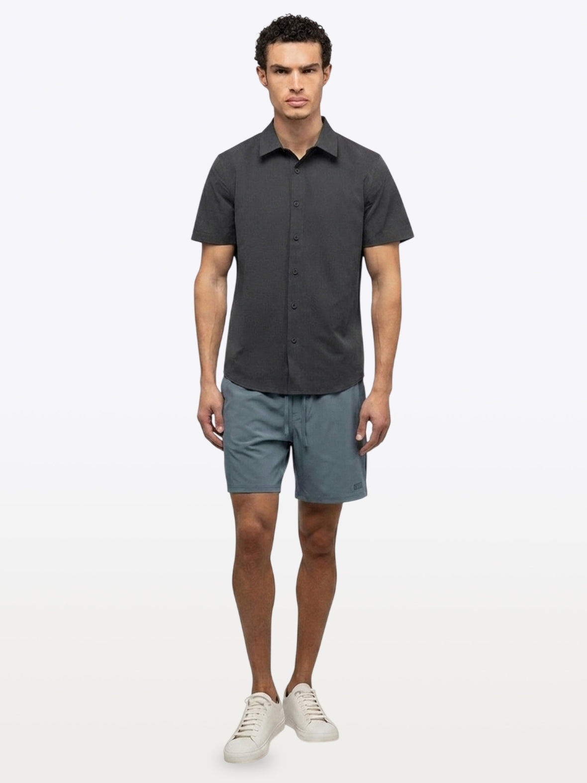 Crossover Short Unlined | Naples Blue Classic-Fit