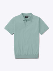 Riviera Knit Polo | Stormy Sea Signature-Fit