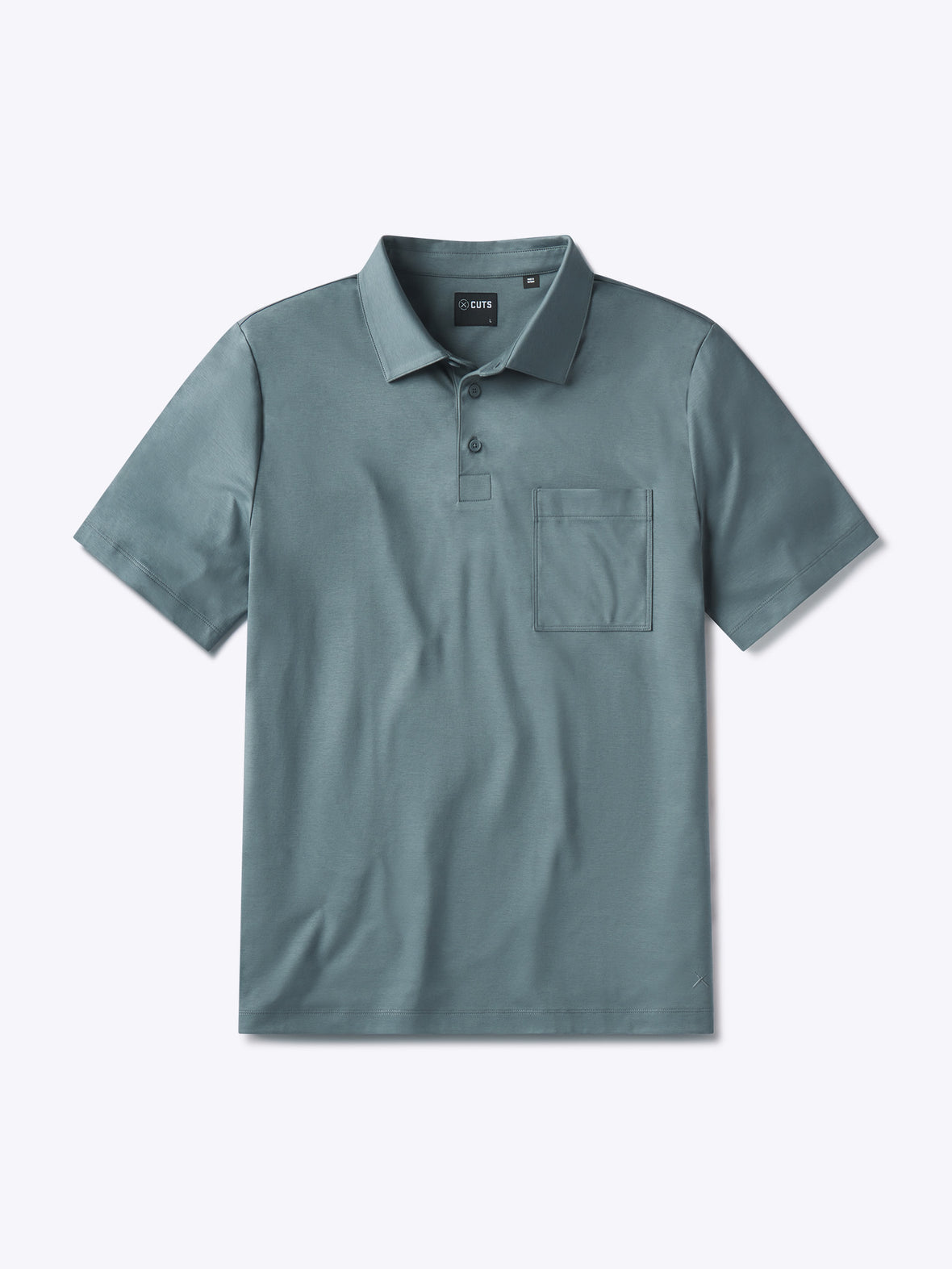 Soho Interlock Polo | Naples Blue Classic-fit
