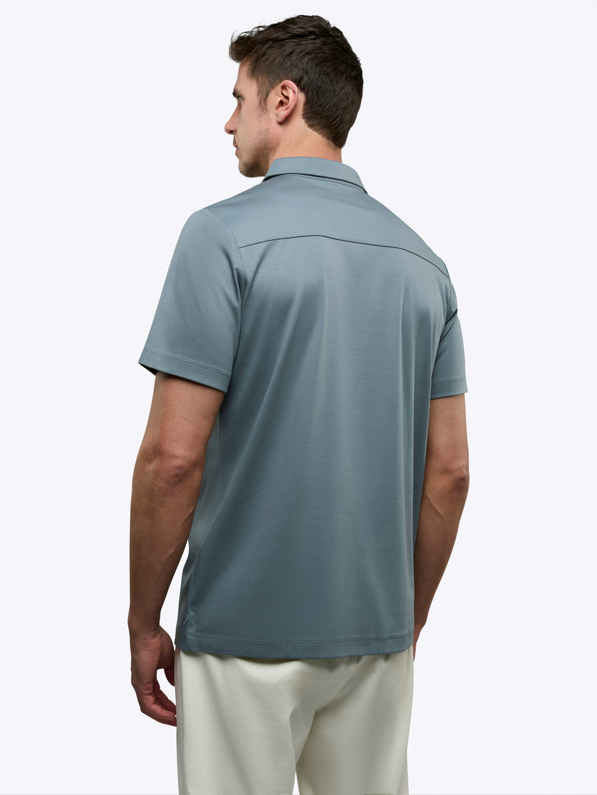 Soho Interlock Polo | Naples Blue Classic-fit