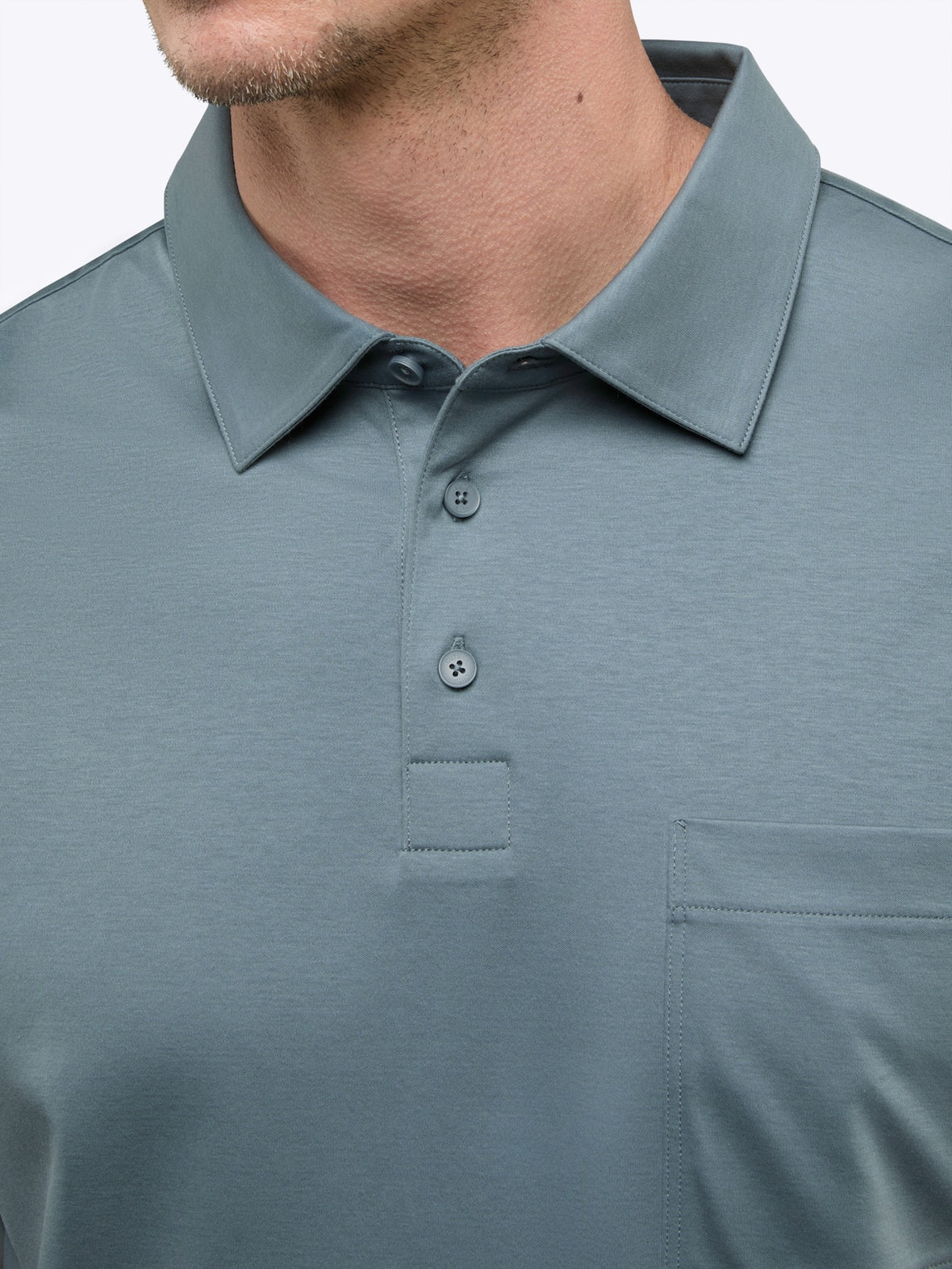 Soho Interlock Polo | Naples Blue Classic-fit