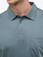 Soho Interlock Polo | Naples Blue Classic-fit