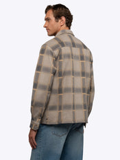 District Heavyweight Overshirt | Nimbus Plaid Classic-Fit