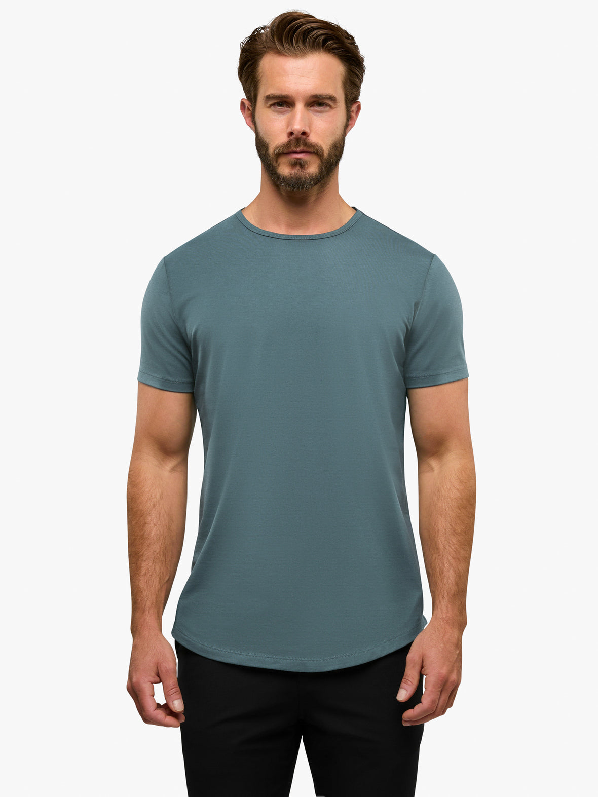 AO Curve-Hem Tee | Nordic Fog Signature-Fit PYCA Pro®