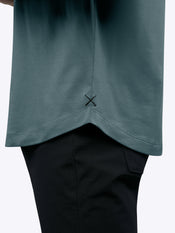 AO Henley Curve-Hem | North Atlantic Signature-Fit PYCA Pro®