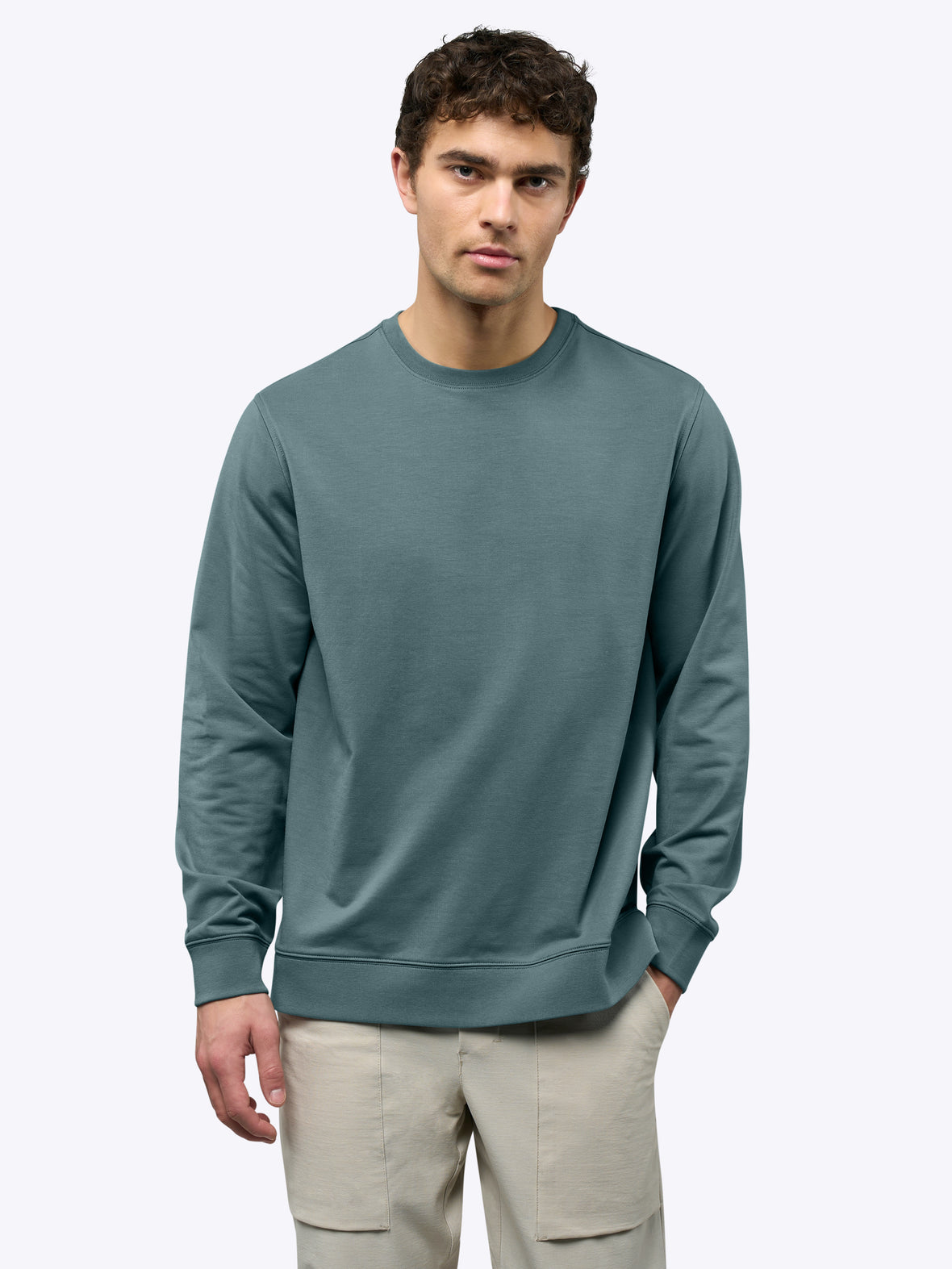 Hyperloop Pullover Split-Hem | North Atlantic Signature-Fit