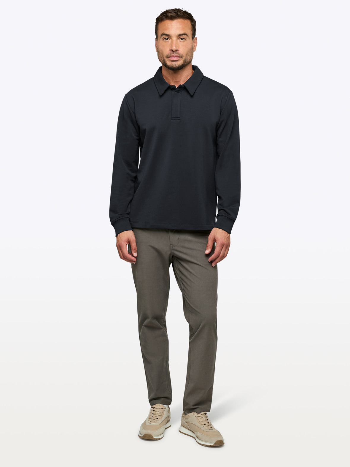 Hyperloop Rugby Polo | Obsidian Signature-Fit