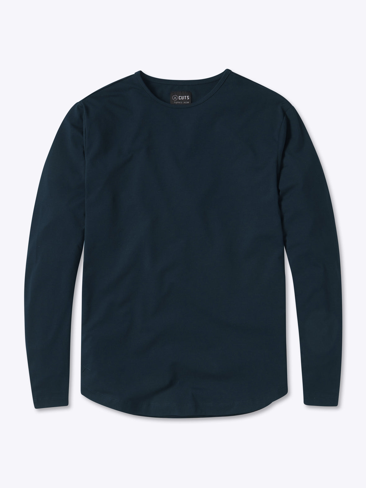 AO Long Sleeve Curve-Hem Tee | Obsidian Signature-fit PYCA Pro®