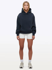 Divine Fleece Oversized Hoodie | Obsidian
