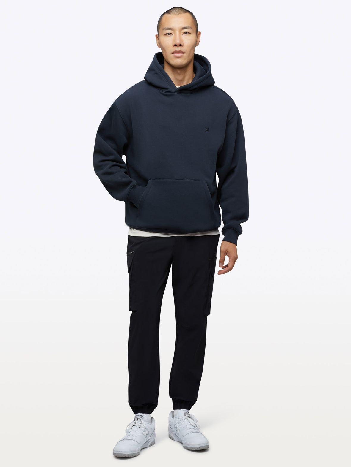 Divine Fleece Hoodie | Obsidian Classic-fit