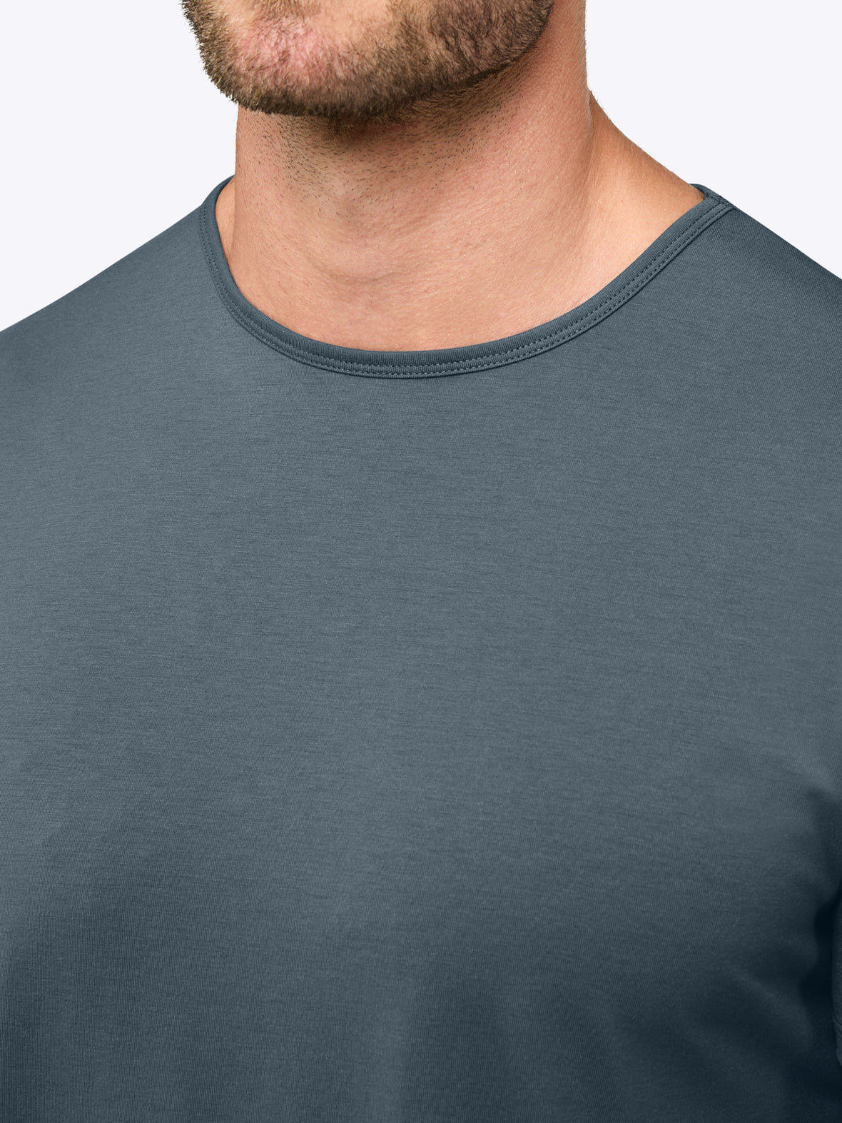 AO Curve-Hem Tee | Ocean Storm Signature-fit PYCA Pro®