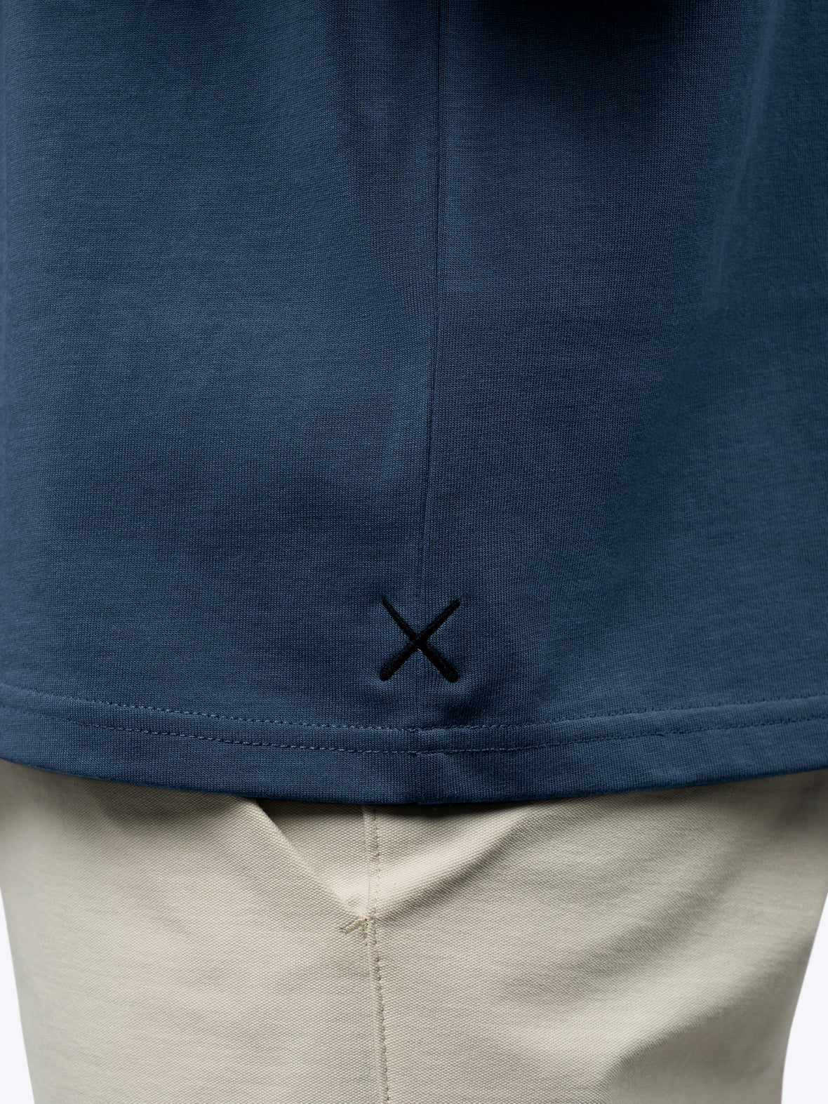 Overtime Oversized Tee | Pacific Blue Relaxed-Fit