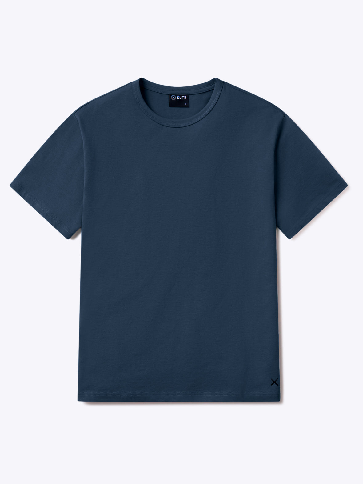 Overtime Oversized Tee | Pacific Blue Relaxed-Fit