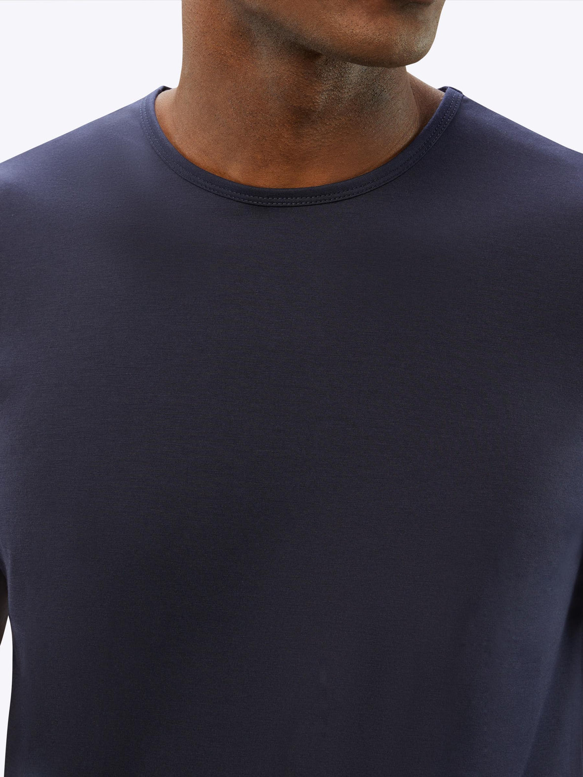 AO Split-Hem Tee | Pacific Blue Signature-fit PYCA Pro®