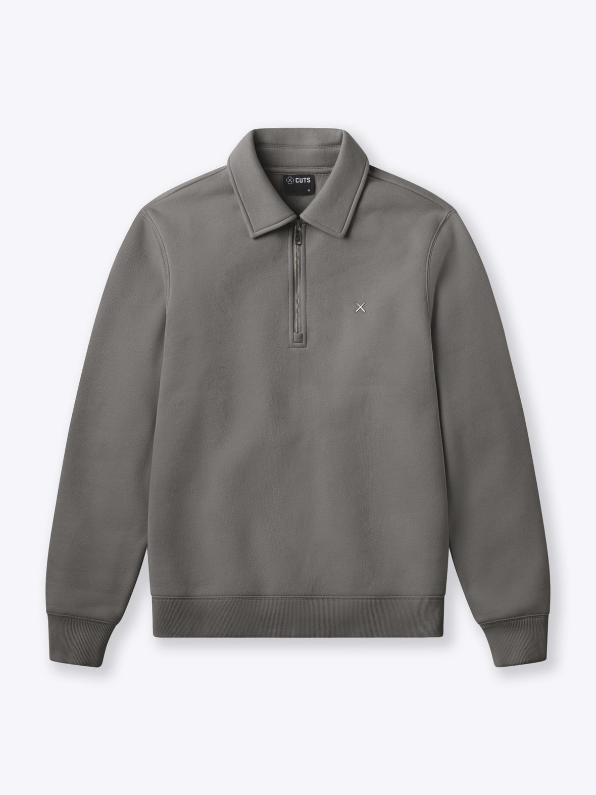 Divine Fleece Q-Zip | Charcoal Classic-fit