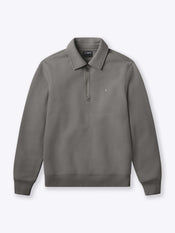 Divine Fleece Q-Zip | Charcoal Classic-fit