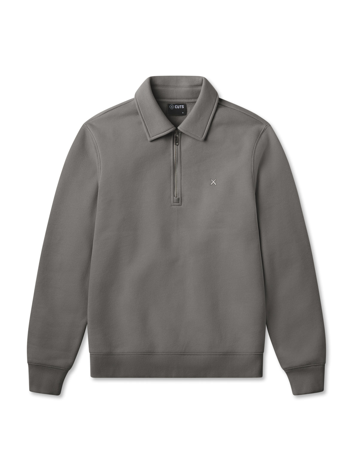 Divine Fleece Q-Zip | Charcoal Classic-fit