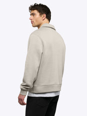 Divine Fleece Q-Zip | Parchment Classic-fit