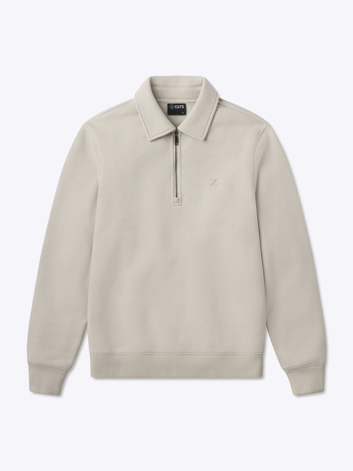 Divine Fleece Q-Zip | Parchment Classic-fit