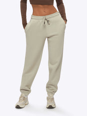 Divine Fleece Oversized Sweatpant | Parchment